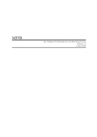 The Multiple Precision Integers and Rationals Library Edition 1.0