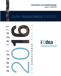 2016 Annual Report IMDEA Nanoscience File Download