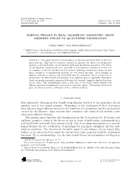 Formal Proofs in Real Algebraic Geometry: from Ordered Fields to Quantifier Elimination
