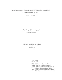 Napoleon's Marshalate and the Defeat of 1813