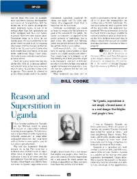 Reason and Superstition in Uganda