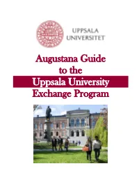 Augustana Guide to the Uppsala University Exchange Program