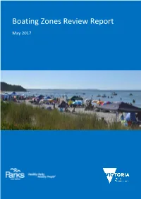 Boating Zones Review Report