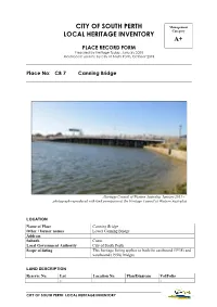 CB 7 Canning Bridge
