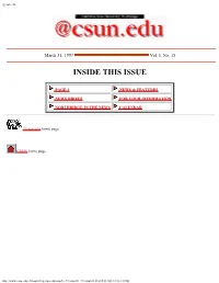 Inside This Issue