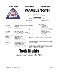 January 2010 Volume 4 Issue 1