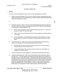 Telephone Verizon New York Inc. Section 1 2Nd Revised Revised Page 1