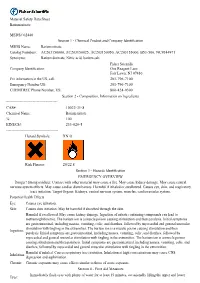 Barium Nitrate