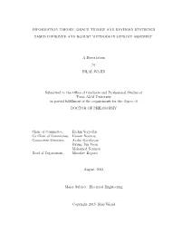 Information Theory, Graph Theory and Bayesian Statistics Based Improved and Robust Methods in Genome Assembly