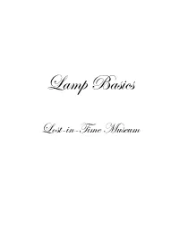 Lamp Basics Compiled.Pdf