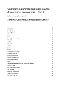 Part 2 Jenkins Continuous Integration Server