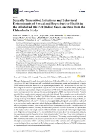 Sexually Transmitted Infections and Behavioral Determinants Of