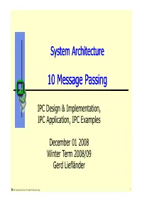 10 Message Passing