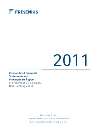 2011 Consolidated Financial Statement and Management Report