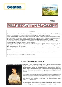 2020 04 Newsletter Lockdown