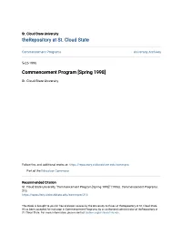 Commencement Programs University Archives