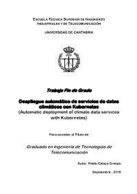 Despliegue Automático De Servicios De Datos Climáticos Con Kubernetes (Automatic Deployment of Climate Data Services with Kubernetes)