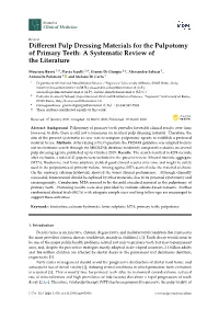 Different Pulp Dressing Materials for the Pulpotomy of Primary Teeth