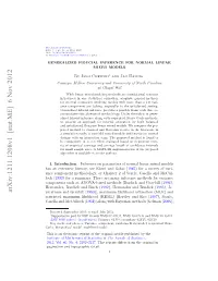 Generalized Fiducial Inference for Normal Linear Mixed Models