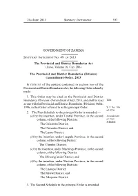 J:\Sis 2013 Folder 2\S.I. Provincial and District Boundries Act.Pmd