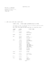 App1983pil.Txt Version 01 Codebook ------CODEBOOK APPENDIX FILE 1983 PILOT STUDY (1983.PN)