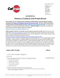 Board Agenda Packet Includes a Monthly Key Performance Statistics Report