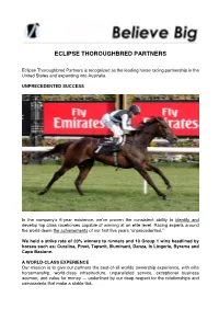 Eclipse Thoroughbred Partners