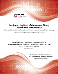 Getting to the Root of Concurrent Binary Search Tree Performance