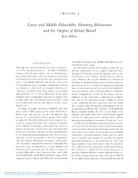 Lower and Middle Palaeolithic Mortuary Behaviours and The