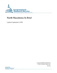 North Macedonia: in Brief
