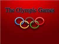 Olympic Games. 2