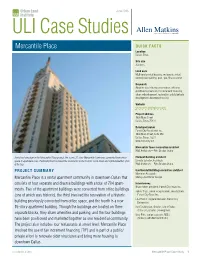 ULI Case Studies