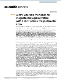 A New Wearable Multichannel Magnetocardiogram System with A