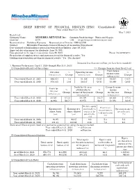 [IFRS] (Consolidated) (Year Ended March 31, 2021)