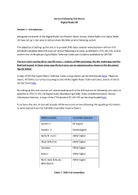 Service Following Test Route Digital Radio UK Section 1