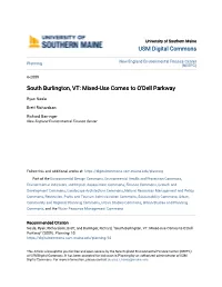 South Burlington, VT: Mixed-Use Comes to O’Dell Parkway