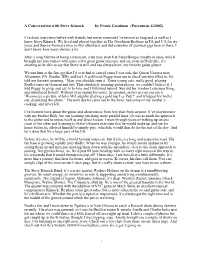 A Conversation with Steve Kimock by Frank Goodman (Puremusic 6/2002)