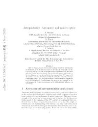 Astrophotonics: Astronomy and Modern Optics
