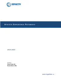 Athlete Experience Pathways