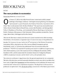 The Race Problem in Economics.Pdf