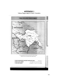APPENDIX 1 Yellow Pages Map for North Yorkshire
