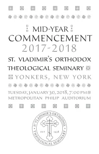Commencement Program