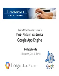 Google App Engine