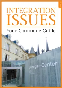 INTEGRATION ISSUES Your Commune Guide Your Commune Guide