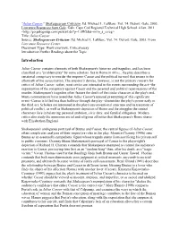 Julius+Caesar+Play+Critique.Pdf