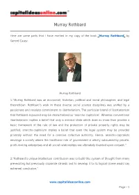 Murray Rothbard