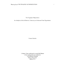 Running Head: the TRAGEDY of DEPORTATION 1