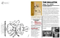 THE BULLETIN May 18, 2020