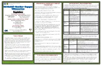 Bob Marshall Wilderness Complex Regulations (Pdf)