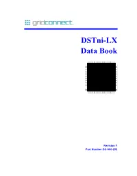 Dstni-LX Data Book